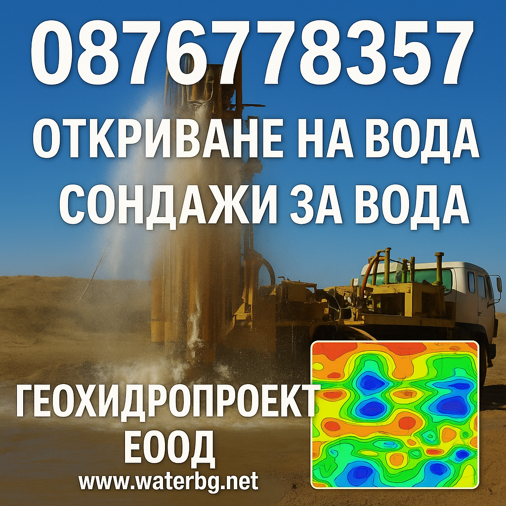 Проучване за вода — Откриване с 3 метода (Електронни багети, Обикновени багети, Георадар)